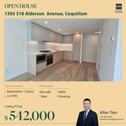 1305 318 Alderson Ave Coquitlam