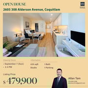 2605 308 Alderson Ave Coquitlam