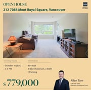 212 7088 Mont Royal Sq, Vancouver