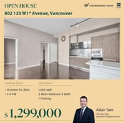 802 123 W1st Ave, Vancouver